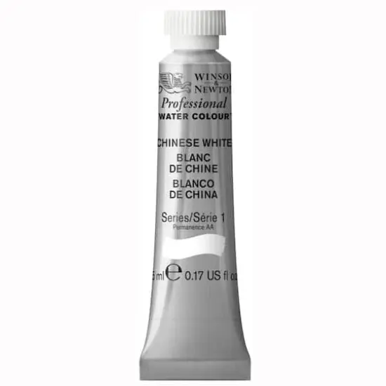 Winsor & Newton&reg; Professional Water Colour&trade; Paint, 5mL Chinese White {1}