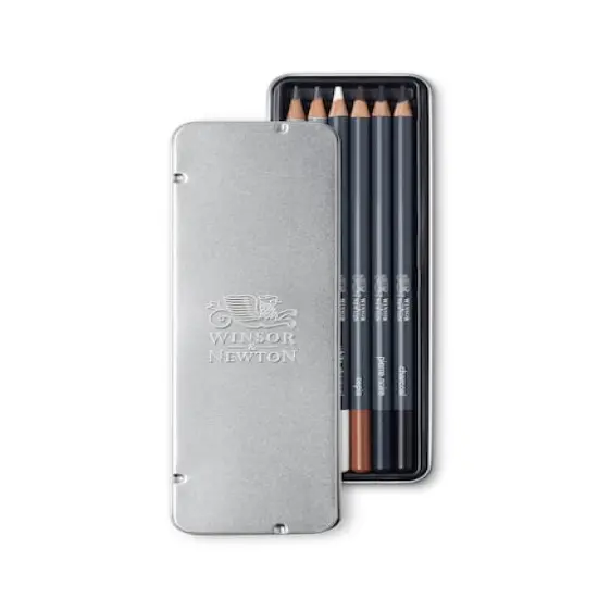 Winsor & Newton&trade; Studio Collection&trade; Sketching Pencil 6pc Tin Set {4}