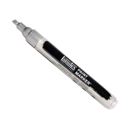 Liquitex&reg; Professional Paint Marker, Fine Iridescent Rich Silver {1}