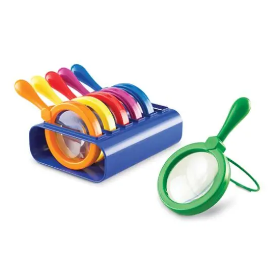 Primary Science Jumbo Magnifiers, Set of 6 {7}