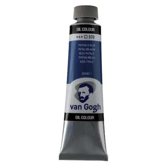 Van Gogh Oil Colour, 40mL 570 Phthalo Blue (Primary) {1}