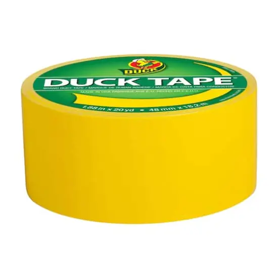 Color Duck Tape&reg; Brand Duct Tape Yellow {3}
