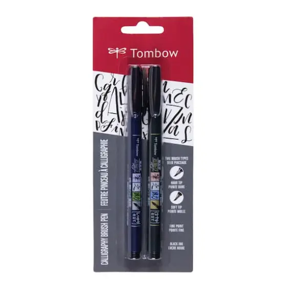 Tombow Fudenosuke Calligraphy Brush Pens {1}