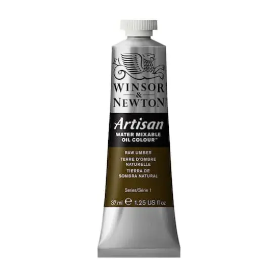 Winsor & Newton&reg; Artisan Water Mixable Oil Color, 37mL Raw Umber {1}