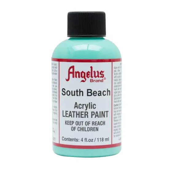 Angelus&reg; Acrylic Leather Paint, 4oz. South Beach {1}
