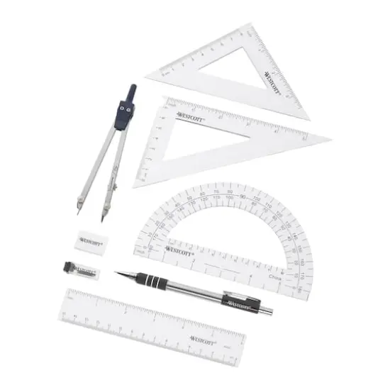 Westcott&reg; 8 Piece Geometry Set {1}
