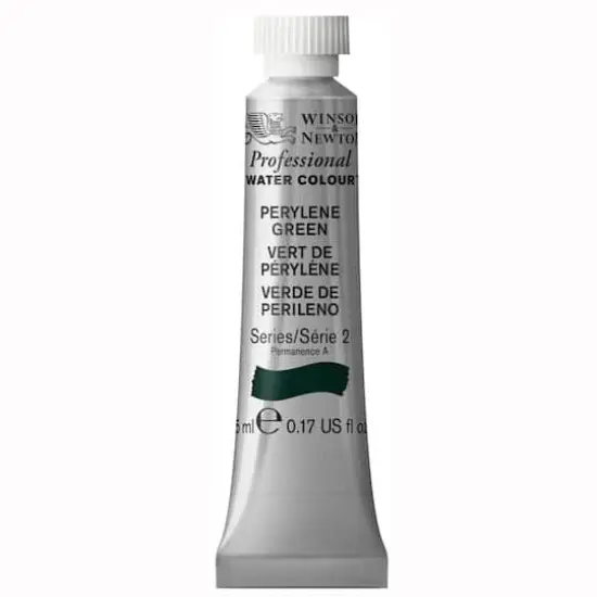 Winsor & Newton&reg; Professional Water Colour&trade; Paint, 5mL Perylene Green {1}