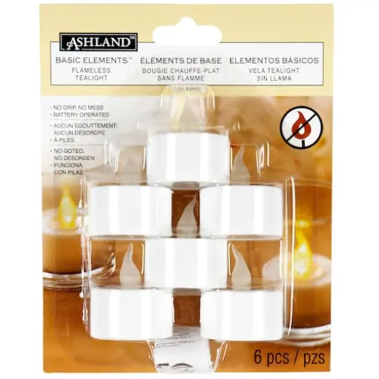 Ashland&reg; Basic Elements&trade; LED Tea Lights Multipack {5}