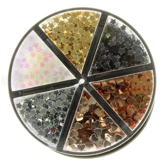 Signature Glitter Caddy, Metallic Shapes By Recollections™ {4}
