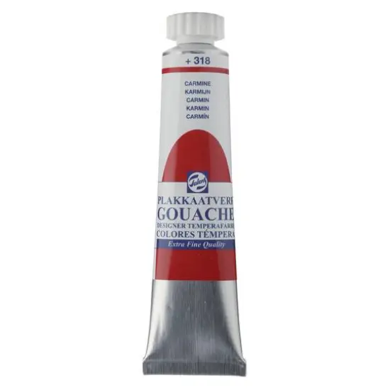 Royal Talens Extra Fine Quality Gouache, 20mL 318 Carmine {1}