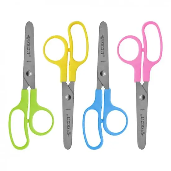 Westcott&reg; 5&rdquo; Blunt Scissors Classpack, 12 Pack {3}