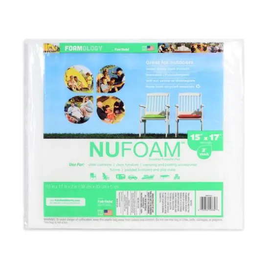 Poly-Fil Nu-Foam, 15" x 17" x 2" {1}