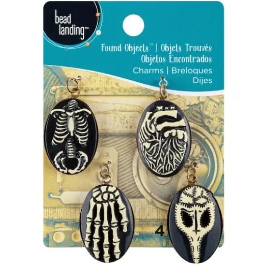 Found Objects&trade; Anatomy Resin Charms By Bead Landing&trade; {4}