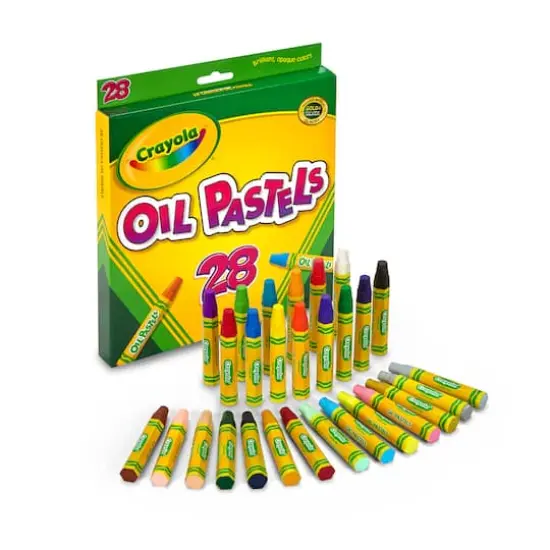 Crayola&reg; Colored Oil Pastels Set, 28ct. {3}
