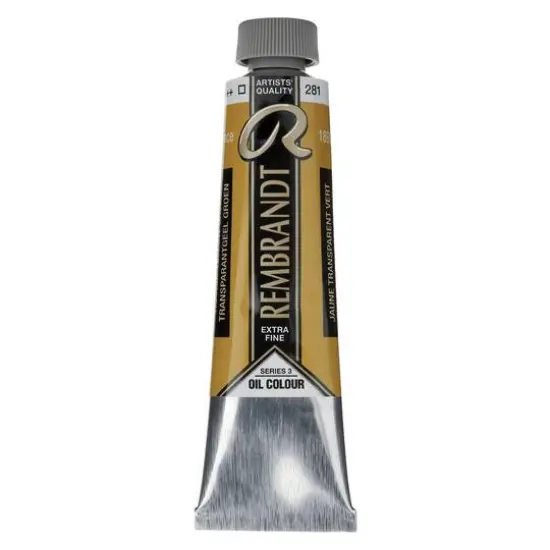 Rembrandt® Artists' Oil Colour, 40mL Transparent Yellow Green {1}