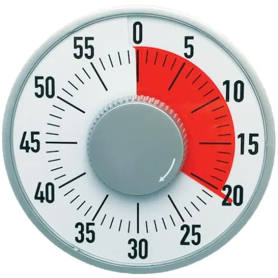 Ashley Productions Big Time To Go 6" Timer {1}