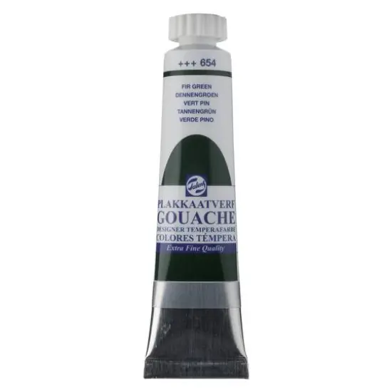 Royal Talens Extra Fine Quality Gouache, 20mL 654 Fir Green {1}