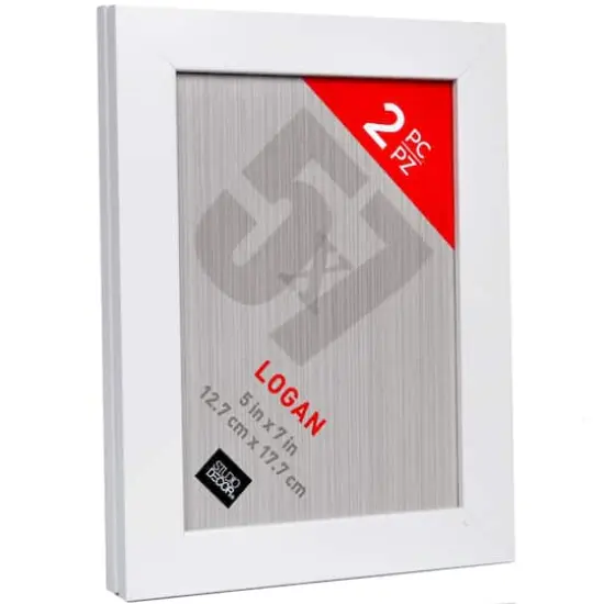 2 Pack Logan Tabletop Frames by Studio D&eacute;cor&reg; White {1}