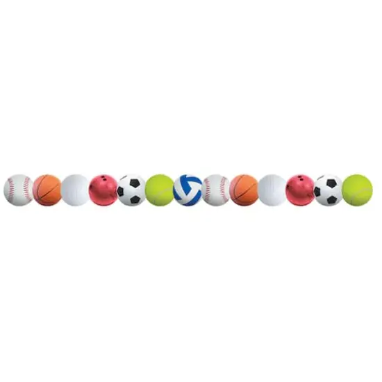 Hygloss Sports Balls Border Trims, 216ft. {1}