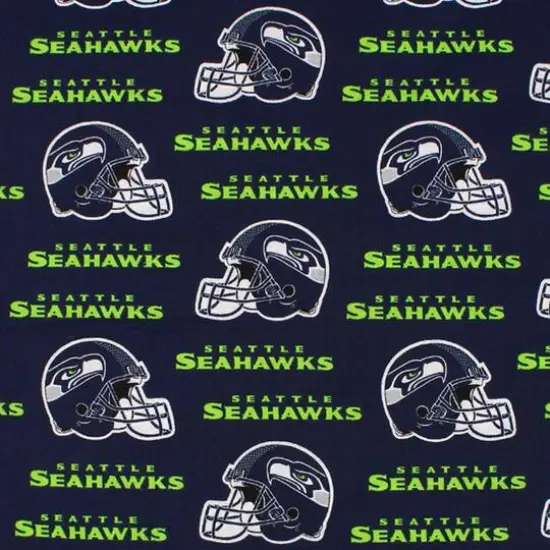Seattle Seahawks NFL Cotton by Fabric Traditions {1}