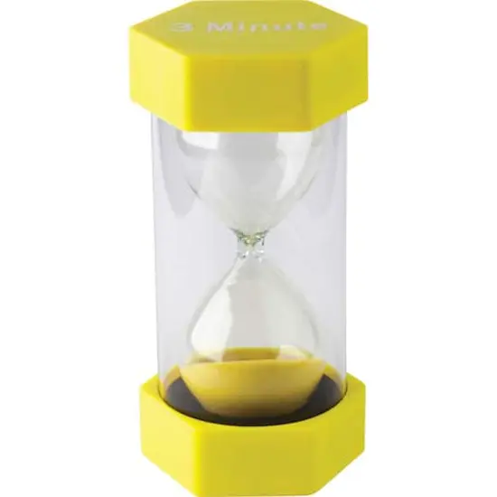 Large 3 Minute Sand Timer {1}