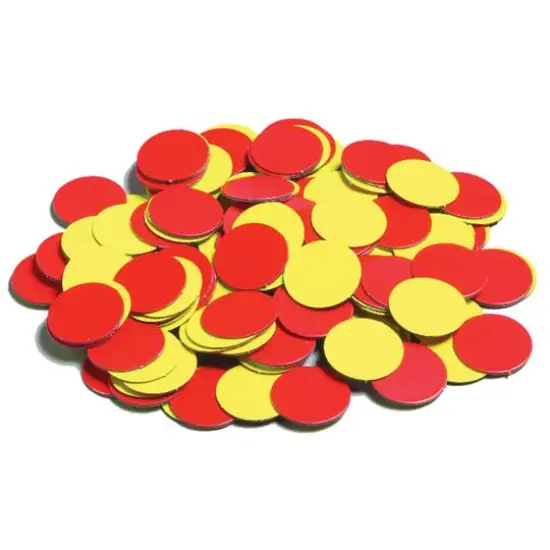 Magnetic Two-Color Counters, Pack of 200 {1}