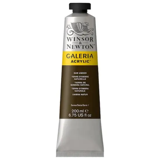 Winsor & Newton&trade; Galeria Acrylic&trade;, 200mL Raw Umber {1}