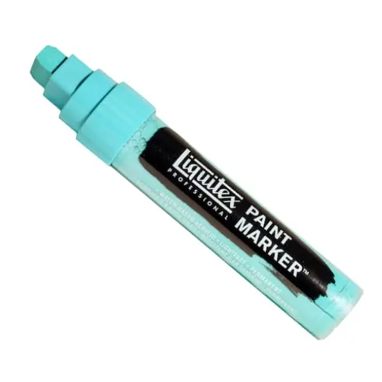 Liquitex&reg; Professional Wide Paint Marker Bright Aqua Green {1}