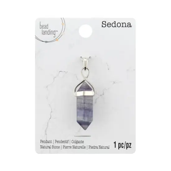 Sedona Rainbow Fluorite Point Pendant by Bead Landing&trade; {4}