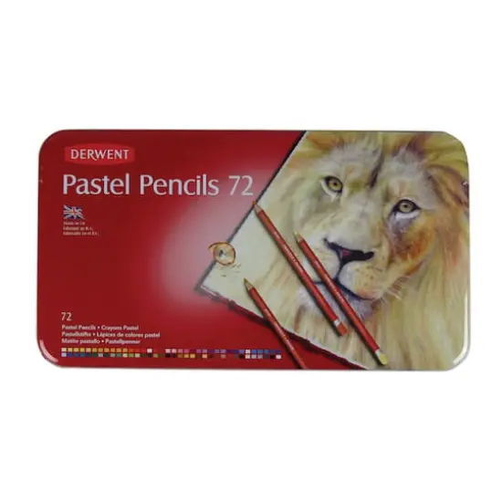 Derwent&reg; Pastel Pencil 72 Color Tin Set {3}
