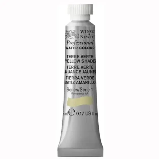 Winsor & Newton&reg; Professional Water Colour&trade; Paint, 5mL Terre Verte (Yellow Shade) {1}