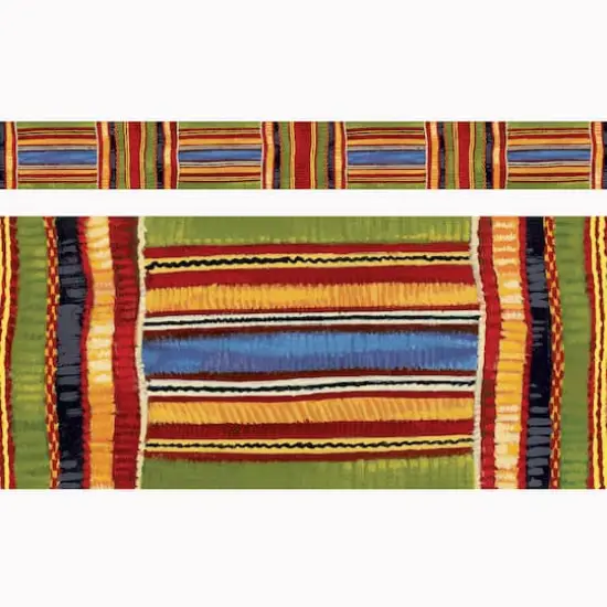 Bolder Borders&reg; Kente Cloth Border Trims, 214.5ft. {1}