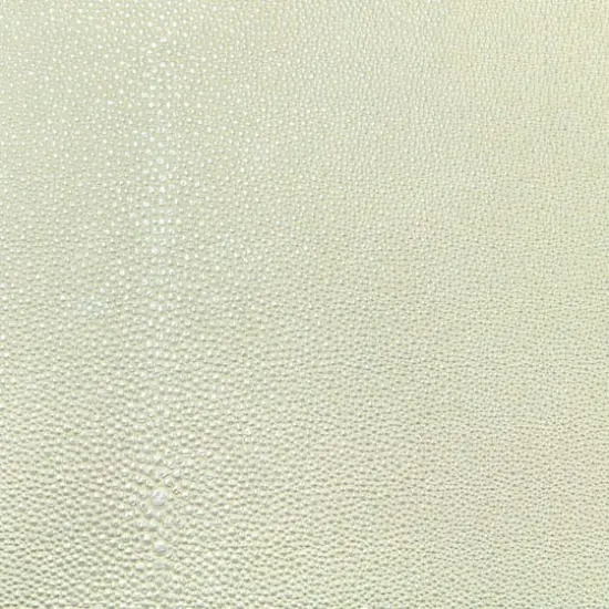 Nassimi Stingray Faux Leather Vinyl, Pearl White {1}