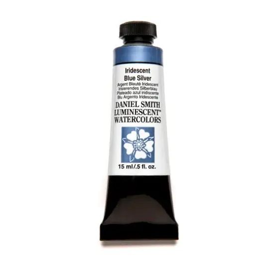 Daniel Smith Luminescent&trade; Watercolor Paint, 15mL Iridescent Blue Silver {1}