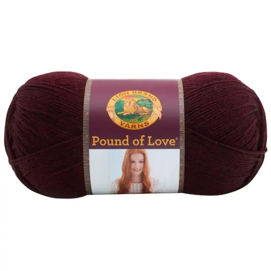 Lion Brand&reg; Pound of Love&reg; Yarn Claret {1}
