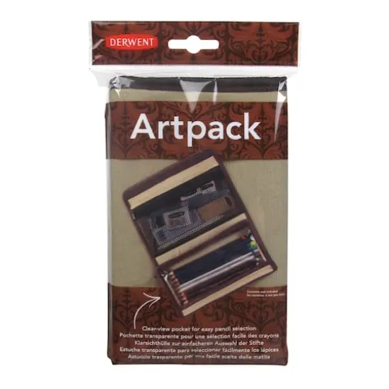 Derwent&reg; Artpack Canvas Pencil Case {1}