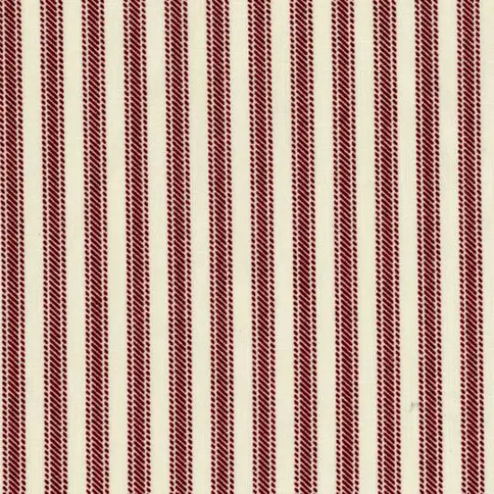 Springs Creative Harvest K Stripe Cranberry Fabric {1}