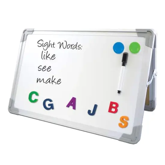 Flipside Magnetic Dry-Erase Desktop Easel Set {1}