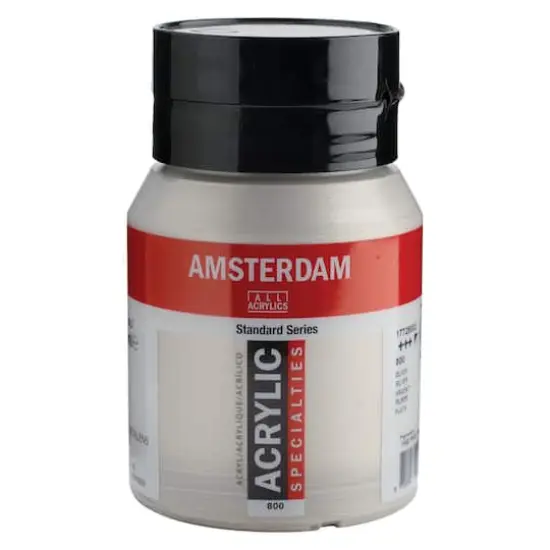 Amsterdam 500mL Standard Series Acrylic Paint 800 Silver {1}