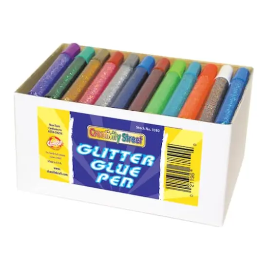 Glitter Glue Pens, Classpack {1}