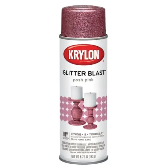 Krylon&reg; Glitter Blast&trade; Posh Pink {1}