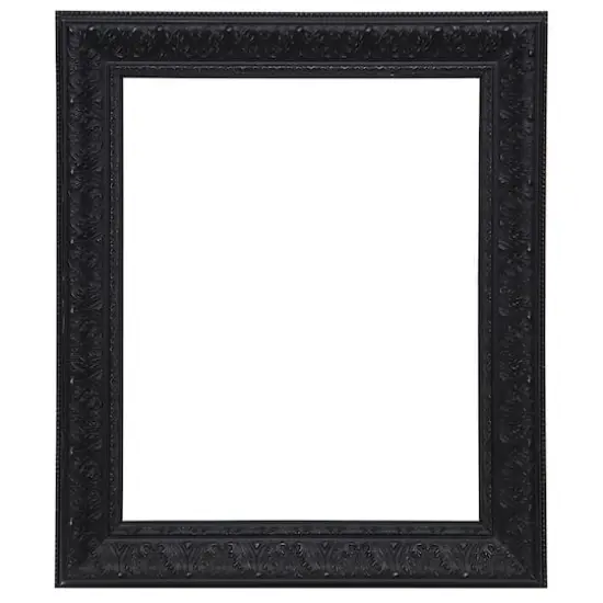 Wide Black Washed Open Back Frame, 16" x 20" By Studio D&eacute;cor&reg; {1}