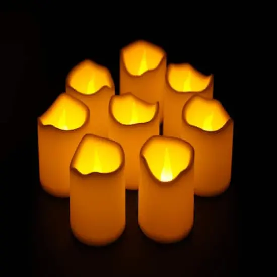 Basic Elements&trade; 2" White LED Votives By Ashland&reg; {4}