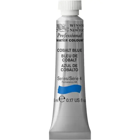 Winsor & Newton® Professional Water Colour™ Paint, 5mL Cobalt Blue {1}