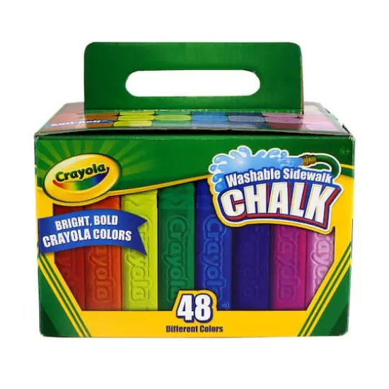 Crayola Washable Sidewalk Chalk, 48ct. {1}