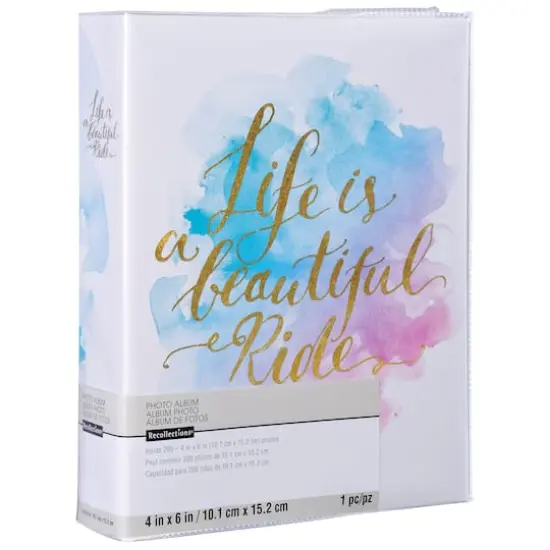 Life Is a Beautiful Ride Mini Photo Album By Recollections&reg; {1}