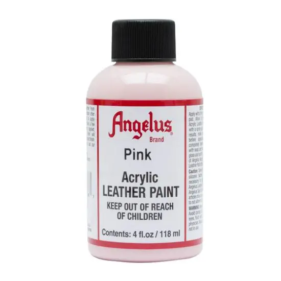 Angelus&reg; Acrylic Leather Paint, 4oz. Pink {1}