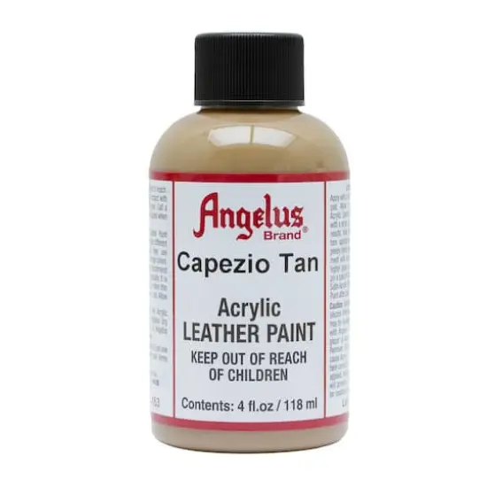 Angelus&reg; Acrylic Leather Paint, 4oz. Capezio Tan {1}