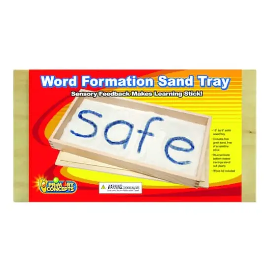 Word Formation Sand Tray, 15" x 8" {1}