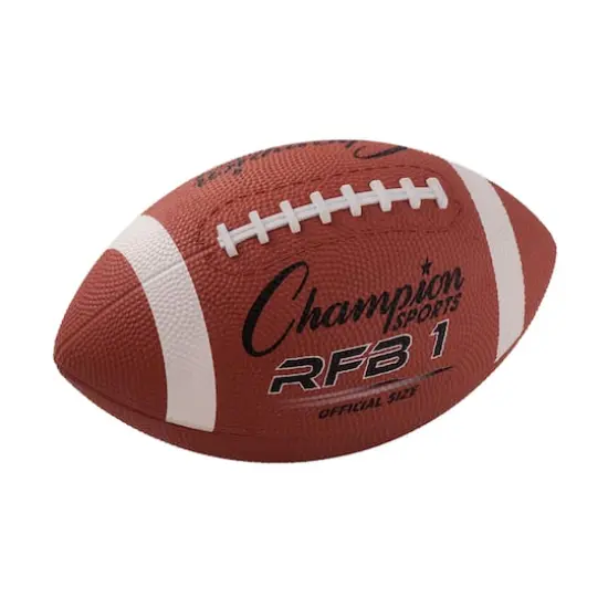 Champion Sports Official Size 3 Cinnamon Brown Football {1}
